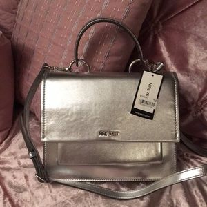 Silver Sharp Nine West Purse